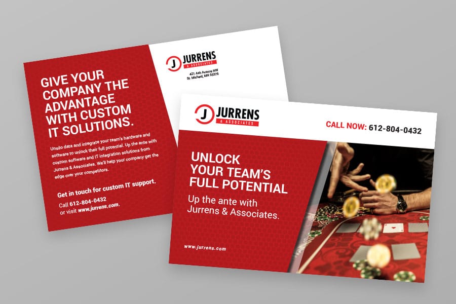 JURRENS Postcard Campaign Unlock Your Teams Full Potential Jurrens Postcard Campaign Unlock Your Teams Full Potential