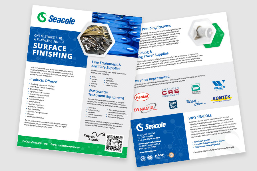 SEACOLE Sell Sheet Flyer Mockup SF Seacole Sell Sheet Flyer Mockup Sf